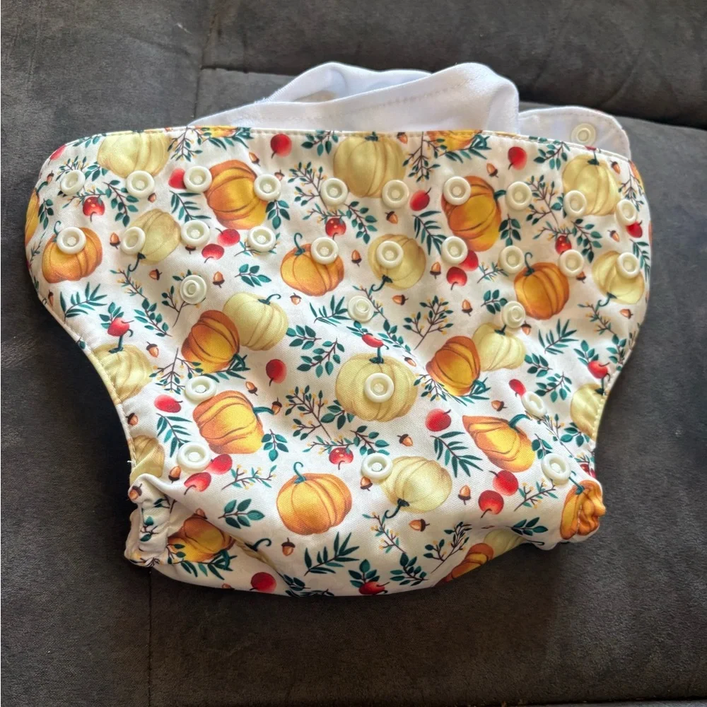 🔥5 FOR $25🔥 Mama Koala Pumpkin Patch Print Pocket Diaper Cover